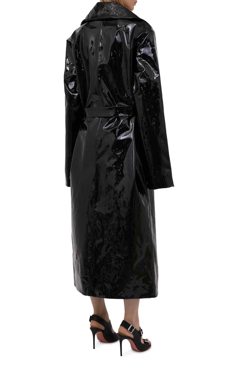 Кожаное пальто VETEMENTS, арт. UA52C0650BL 2402/W, фото 4