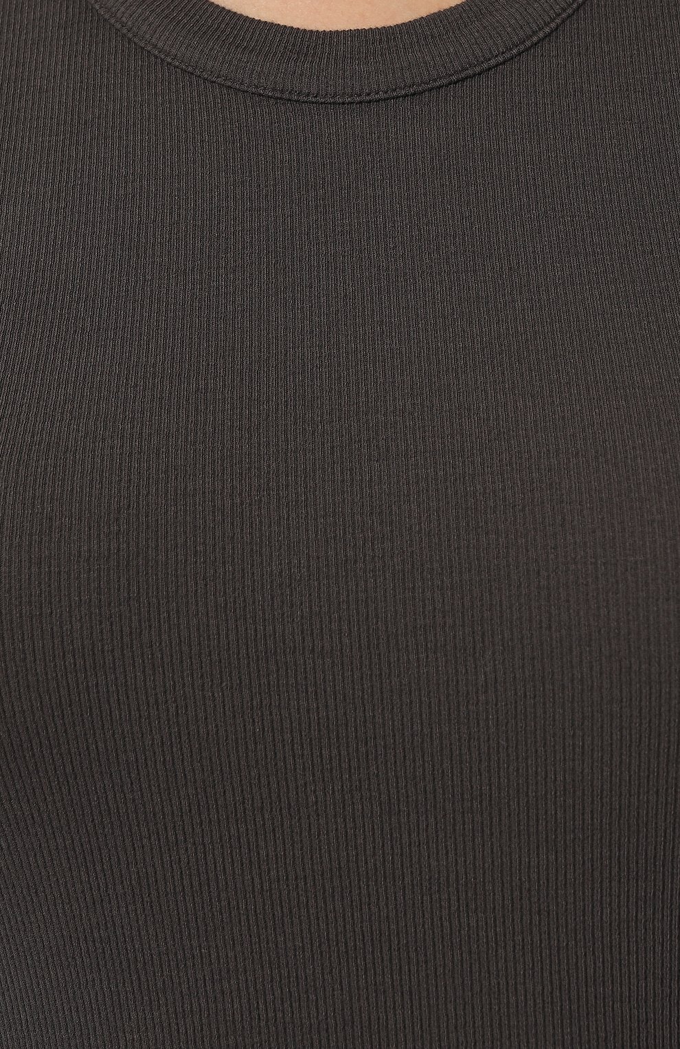 Хлопковая майка PENCE темно-серого цвета по цене 12300 руб., арт. D0MINGA/K-55/40109-J004, фото 5 Хлопковая майка PENCE, арт. D0MINGA/K-55/40109-J004, фото 5