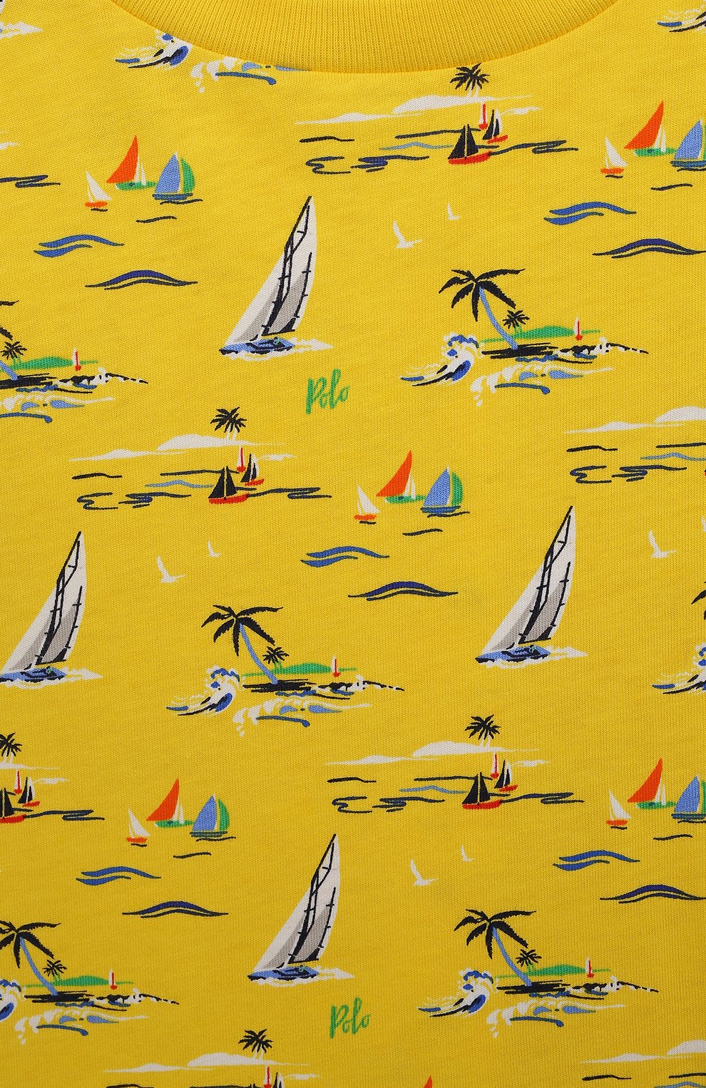 Хлопковая футболка POLO RALPH LAUREN, арт. 322861441, фото 3