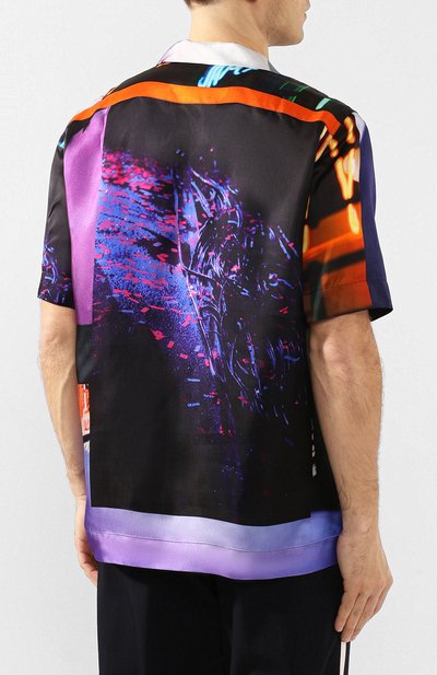 Рубашка из вискозы DRIES VAN NOTEN, арт. 201-20708-9091, фото 4