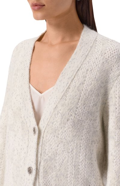 Кардиган из шерсти и хлопка AND THE BRAND, арт. W26-CG040-0702-100, фото 5