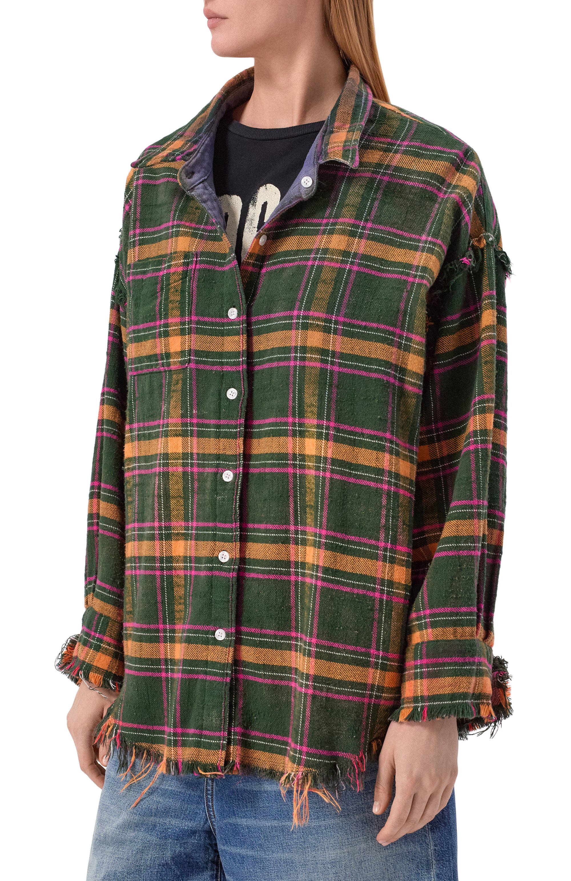 Двусторонняя рубашка R13, арт. R13WR463-R776B, фото 6