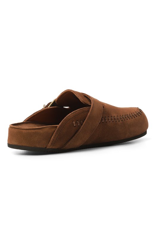 Замшевые сабо Buttero B11940G0RH-UG Коричневый  B11940G0RH-UG Фото 4