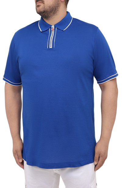 Хлопковое поло KITON, арт. UK1267L, фото 3