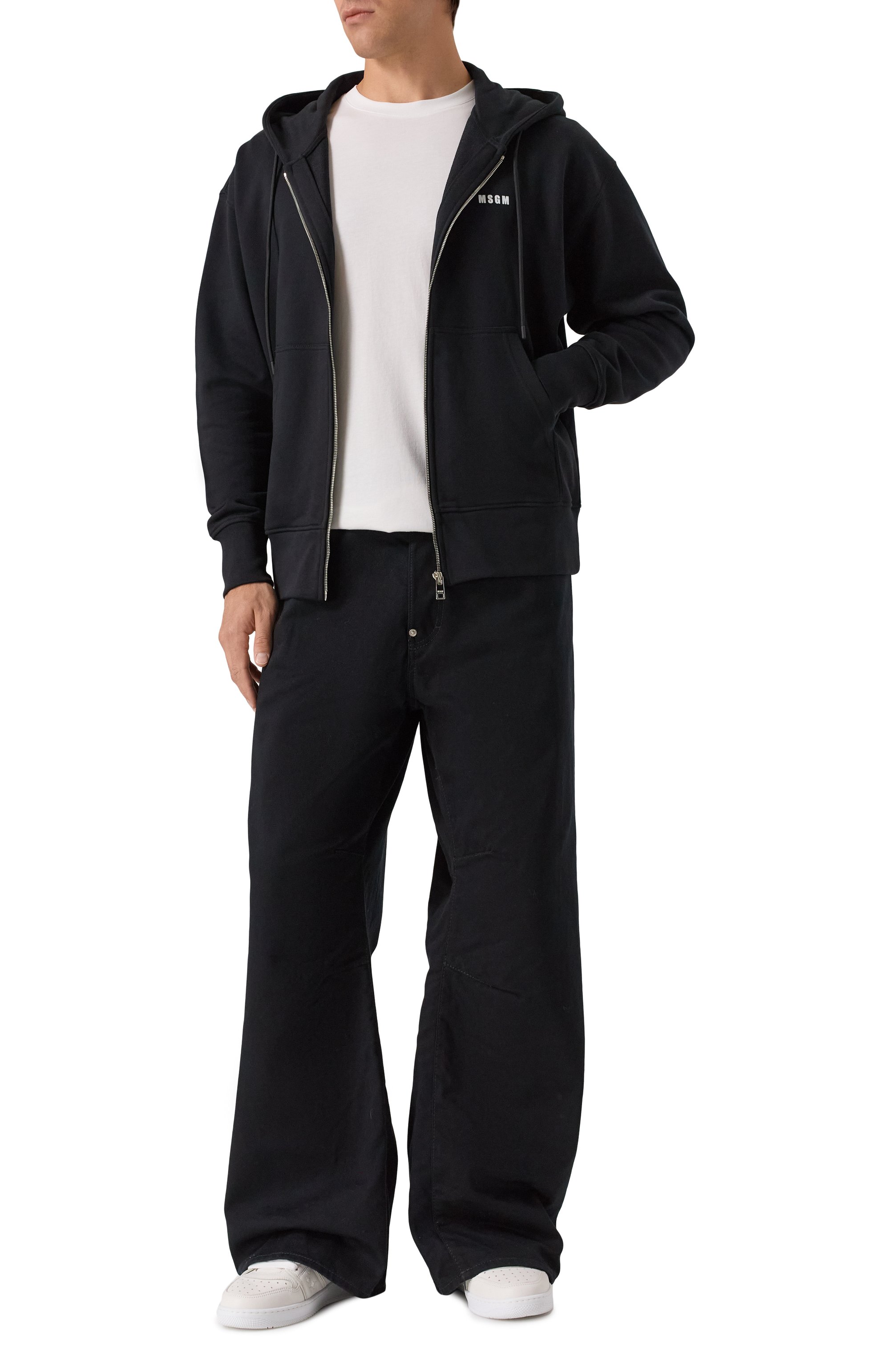 Хлопковая толстовка MSGM, арт. 2000MM507/300000, фото 2