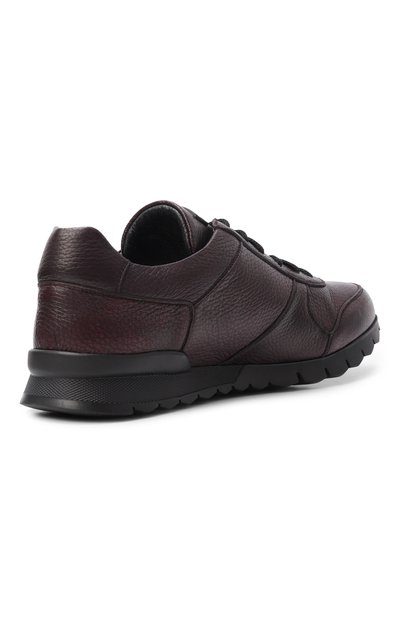 Кожаные кроссовки KITON, арт. USSA114N00126, фото 4