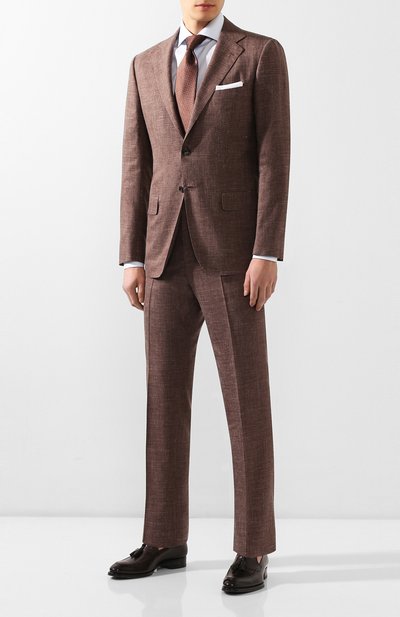 Костюм из смеси кашемира и шелка KITON, арт. UA81K06S20, фото 1