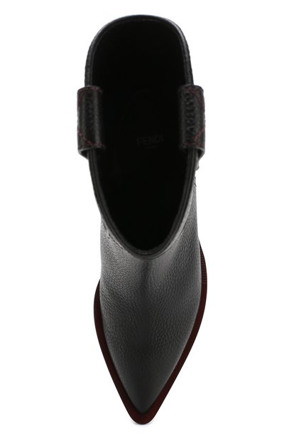 Кожаные сапоги на устойчивом каблуке FENDI, арт. 8T6785 A3SZ, фото 5