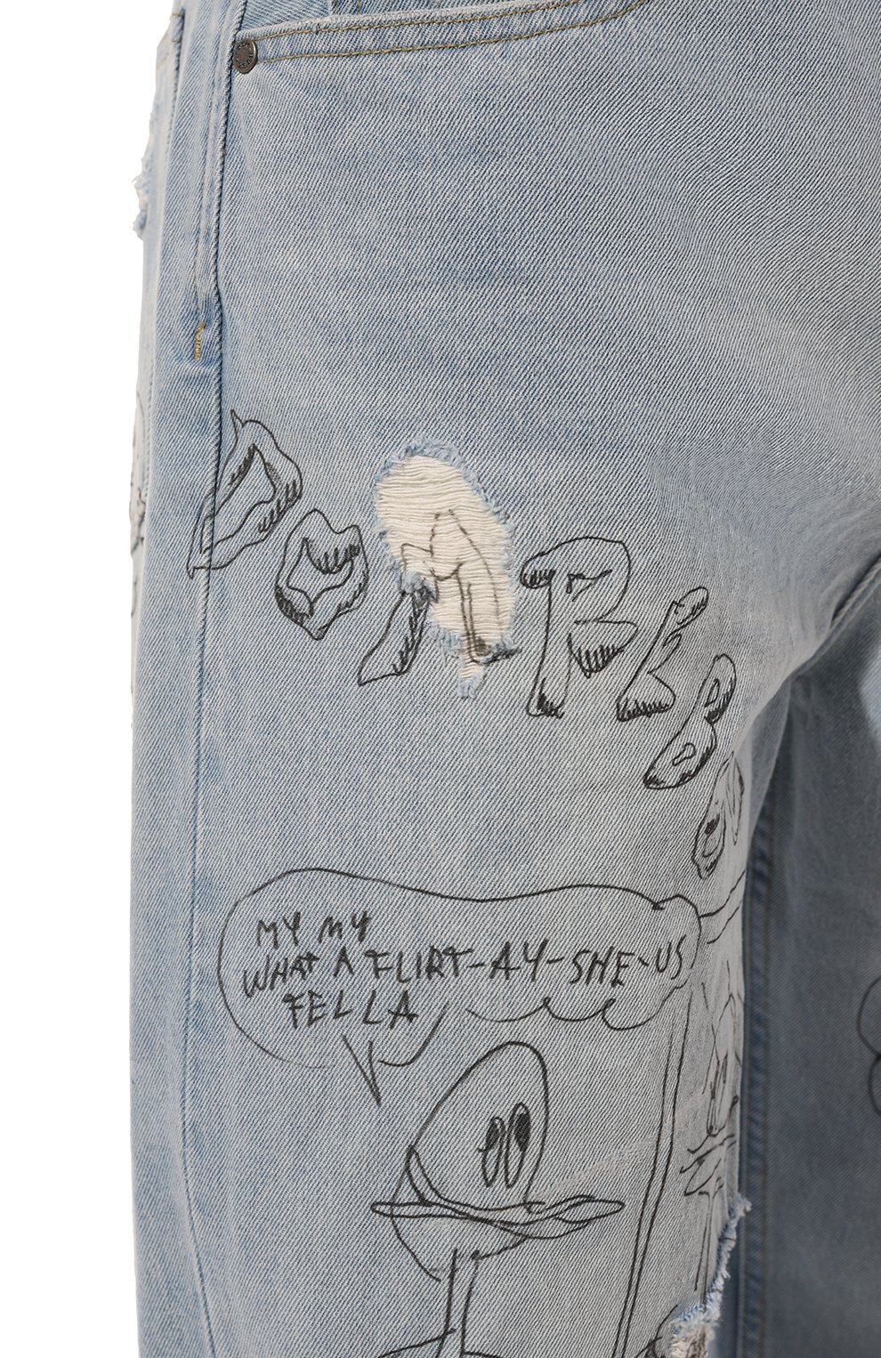 Джинсы DOMREBEL, арт. M SCRIBS JEANS/B00TCUT JEANS, фото 5