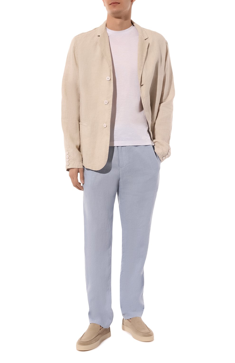 Льняные брюки CANALI, арт. 91695/SG02985, фото 2