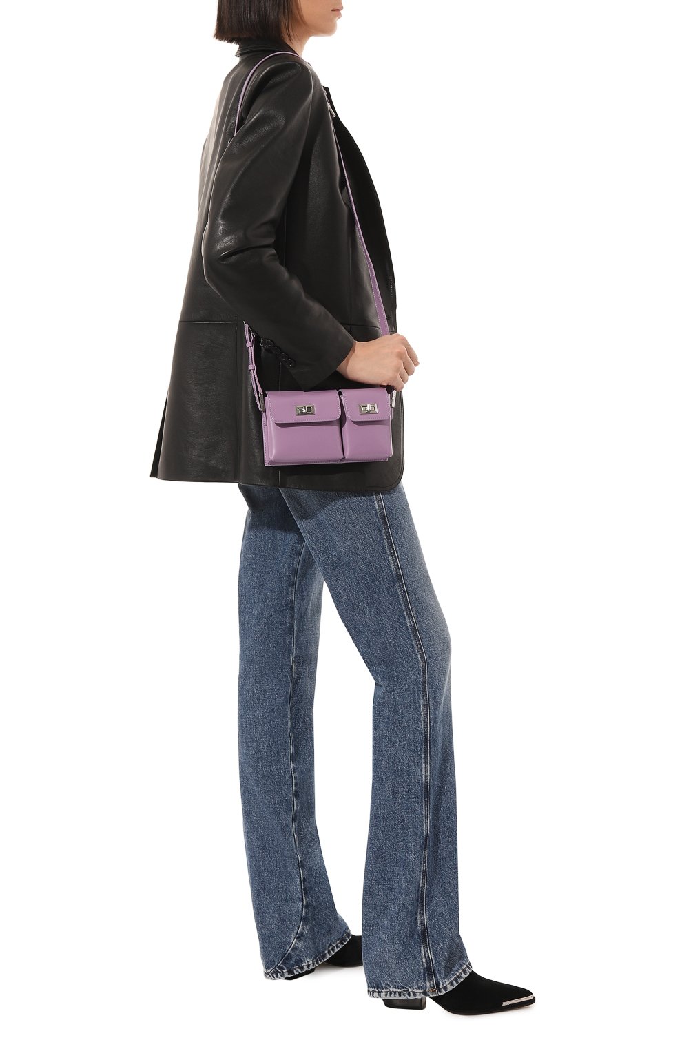 Сумка billy baby BY FAR, арт. 23CRBABYB0PRHWSMA, фото 7