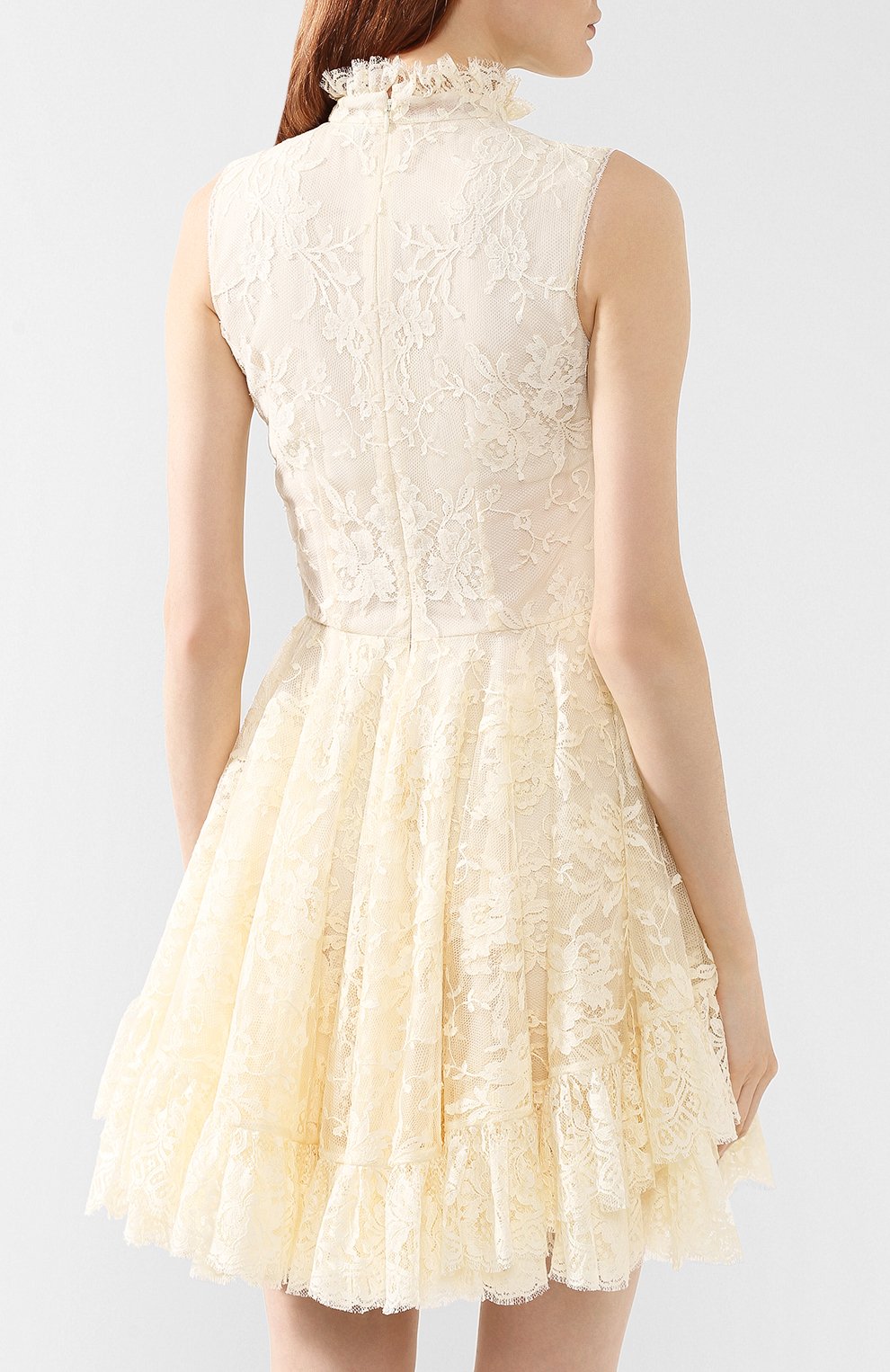 Кружевное платье ALEXANDER MCQUEEN, арт. 558786/QME38, фото 4