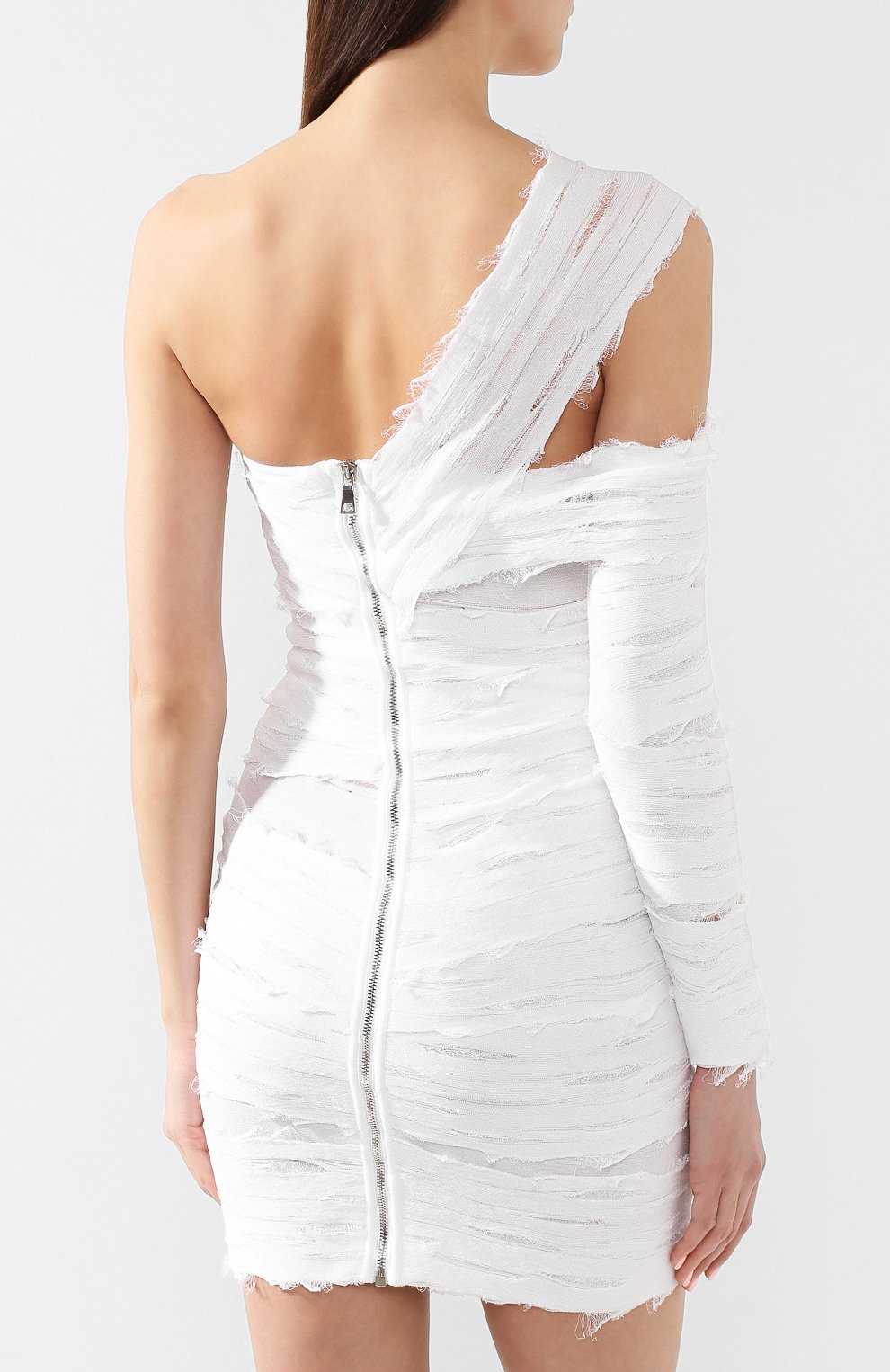 Платье из вискозы BALMAIN, арт. RF06487/K371, фото 4
