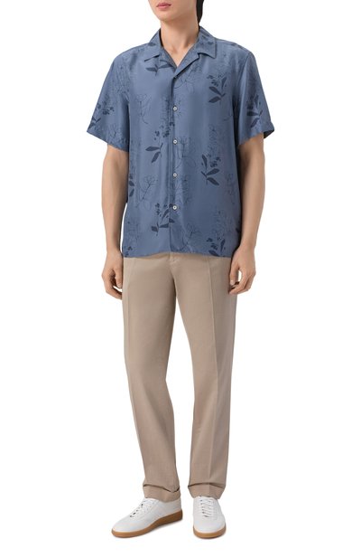 Мужская шелковая рубашка CORNELIANI, арт. 27I204/2711904