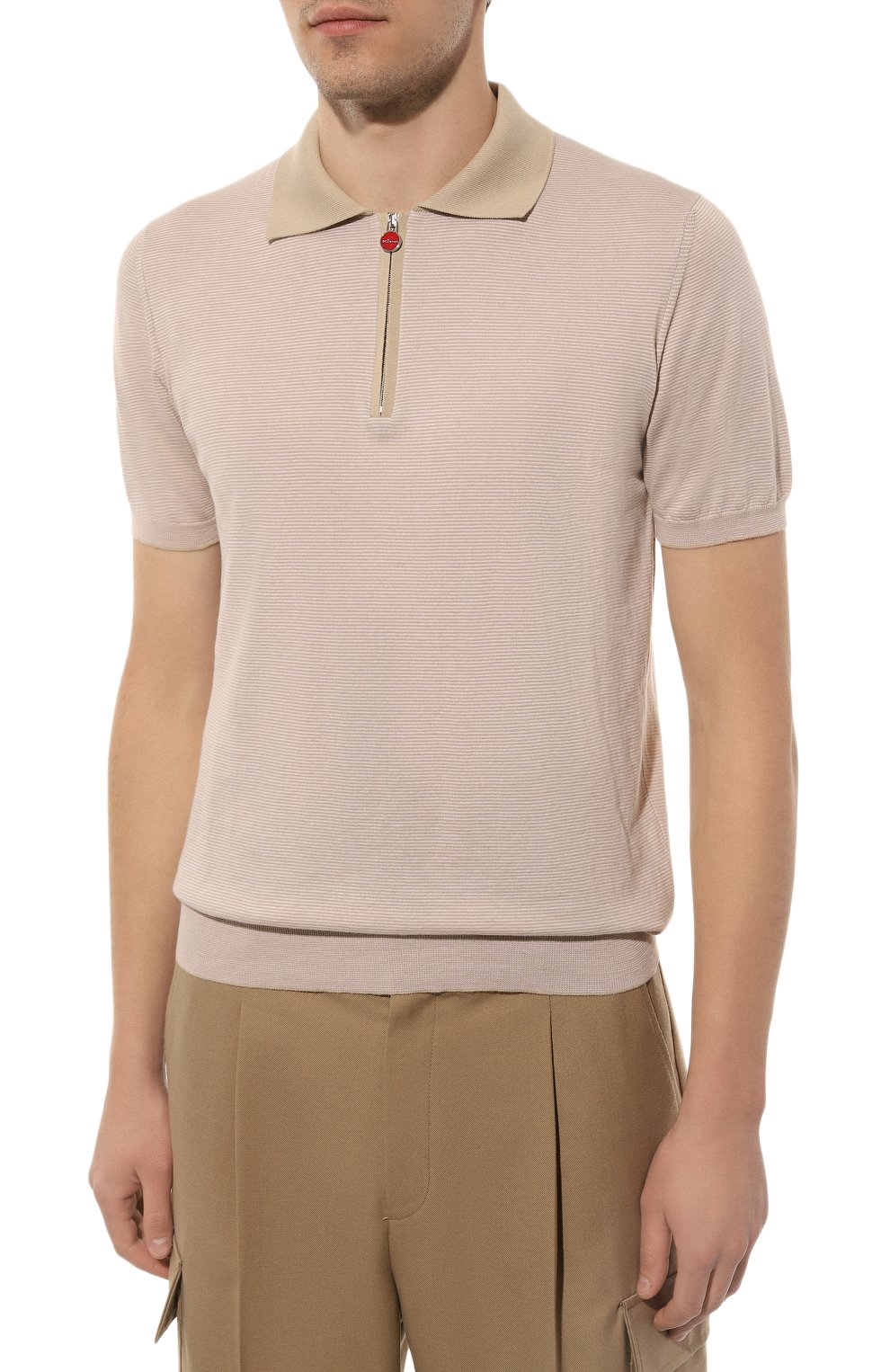 Хлопковое поло KITON, арт. UMK0939V1, фото 3