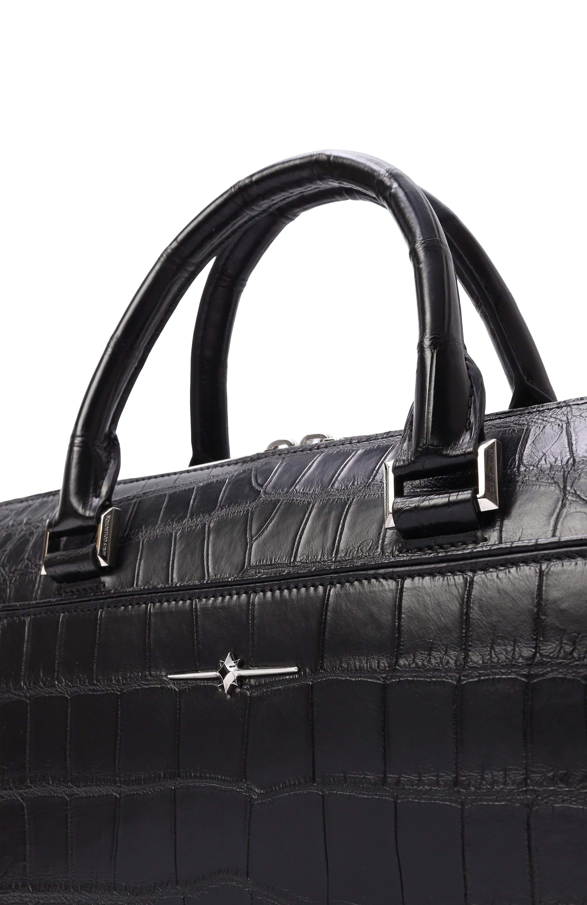 Сумка из кожи крокодила AURUS COLLECTION, арт. BB009BKS, фото 6