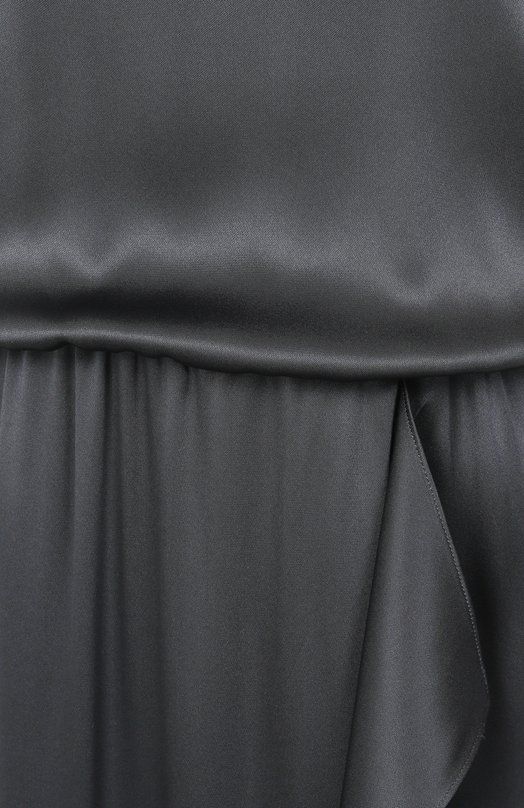 Атласное платье Giorgio Armani GW001317/TE10101 Серый  GW001317/TE10101 Фото 6