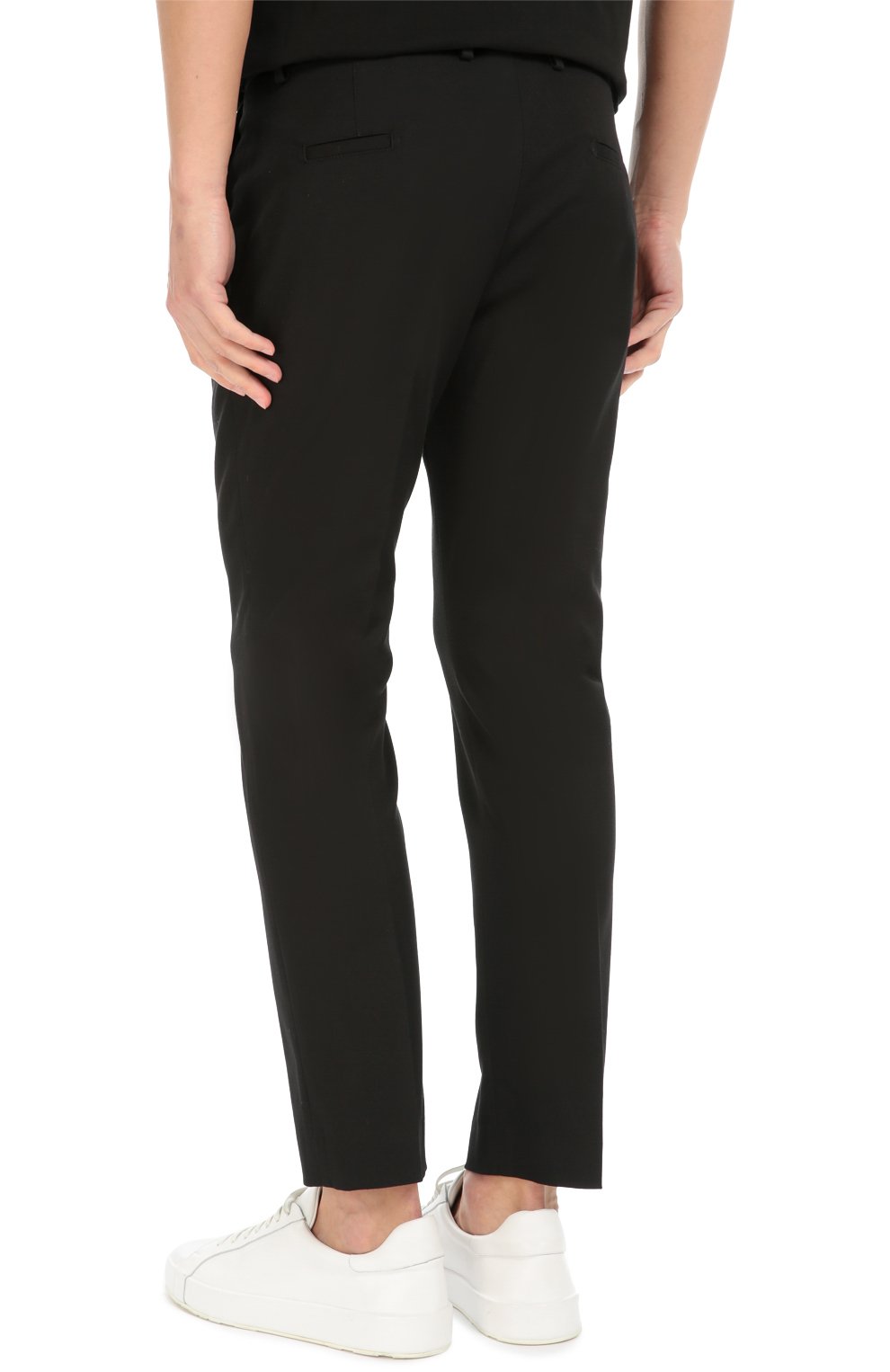 Слаксы из эластичного хлопка MONCLER, арт. B2-091-11013-40-57583, фото 4