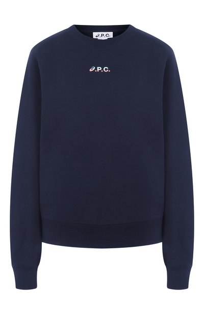 Женский хлопковый свитшот a.p.c. x asics A.P.C., арт. C0EZD-F27959