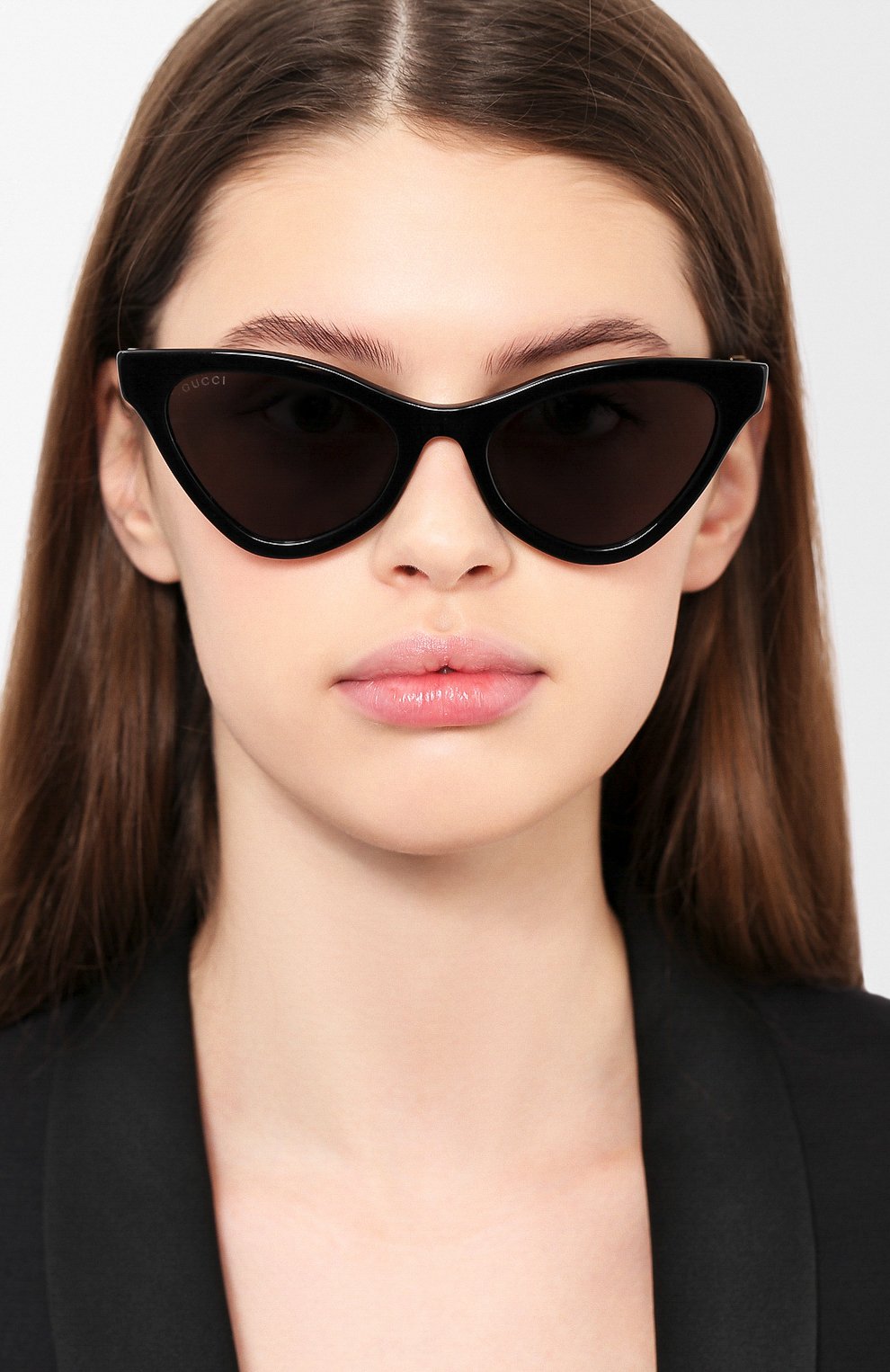 Солнцезащитные очки GUCCI черного цвета по цене 47950 руб., арт. GG0597 001, фото 2 Солнцезащитные очки GUCCI, арт. GG0597 001, фото 2