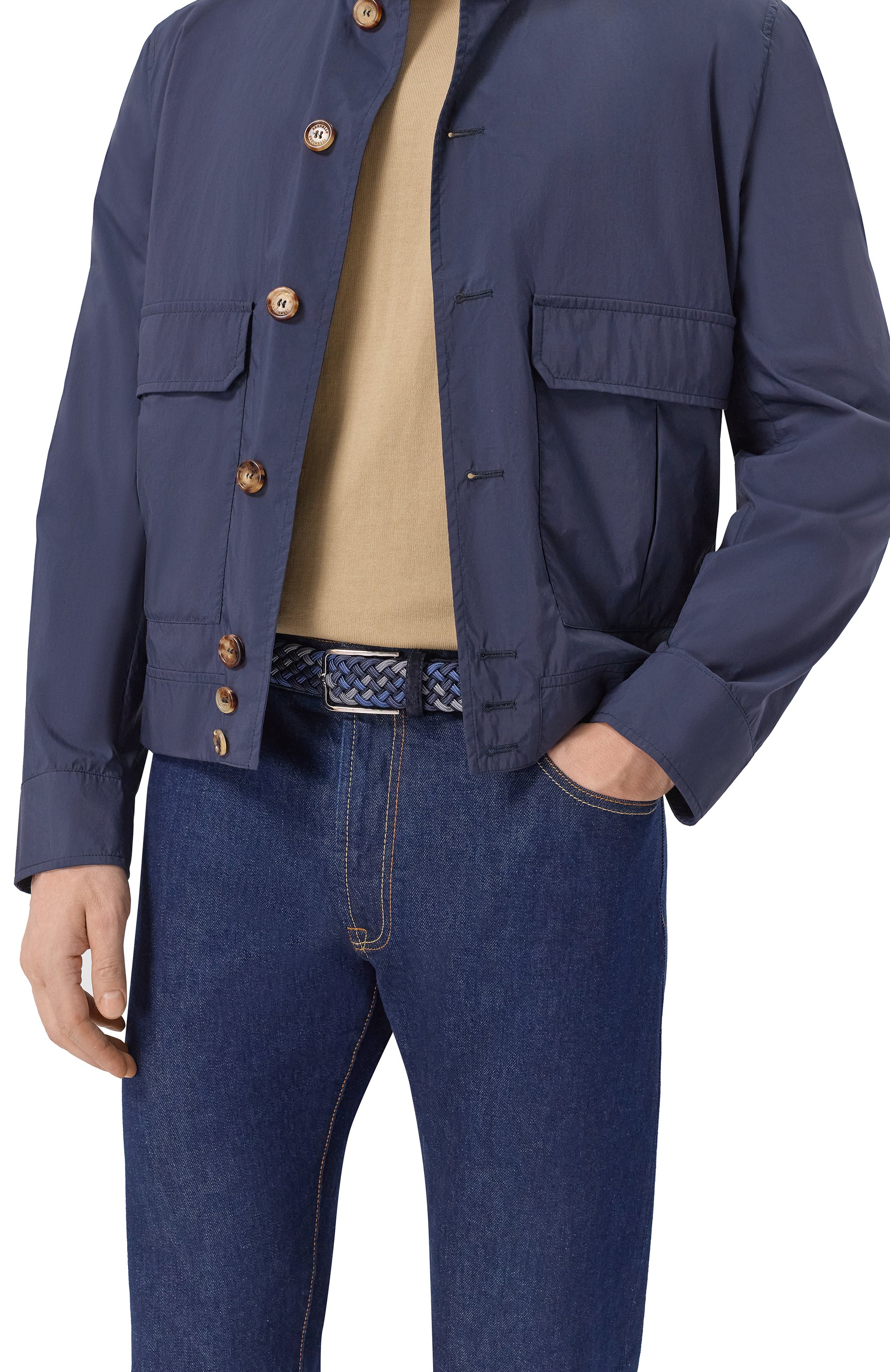 Текстильный ремень CORNELIANI, арт. 27V309/2720800, фото 2