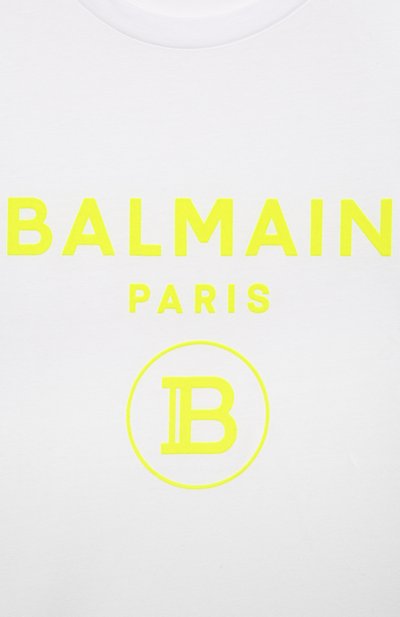 Хлопковая футболка BALMAIN, арт. 6P8541, фото 3