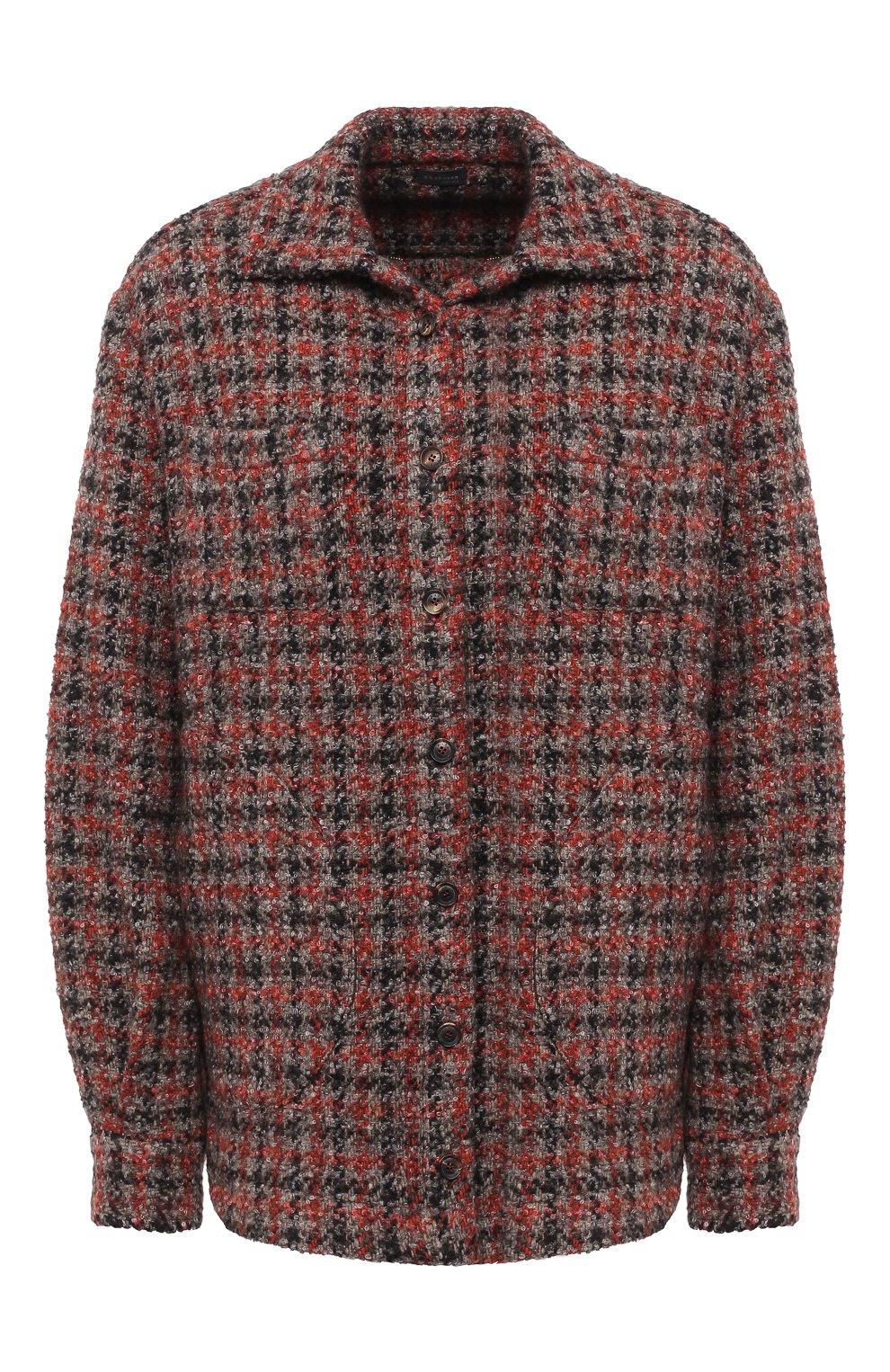 Рубашка из шерсти и кашемира KITON, арт. D50429K01T17, фото 1