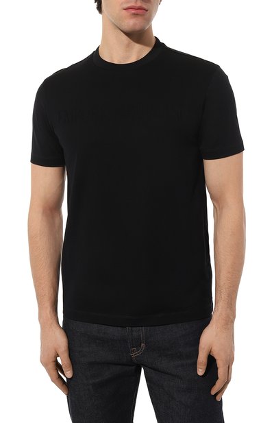 Хлопковая футболка EMPORIO ARMANI, арт. 8N1TD2/1JGYZ, фото 3