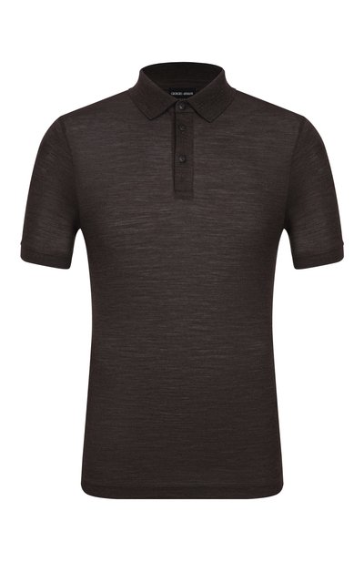 Мужская шерстяное поло GIORGIO ARMANI, арт. 3GSF53/SJAQZ