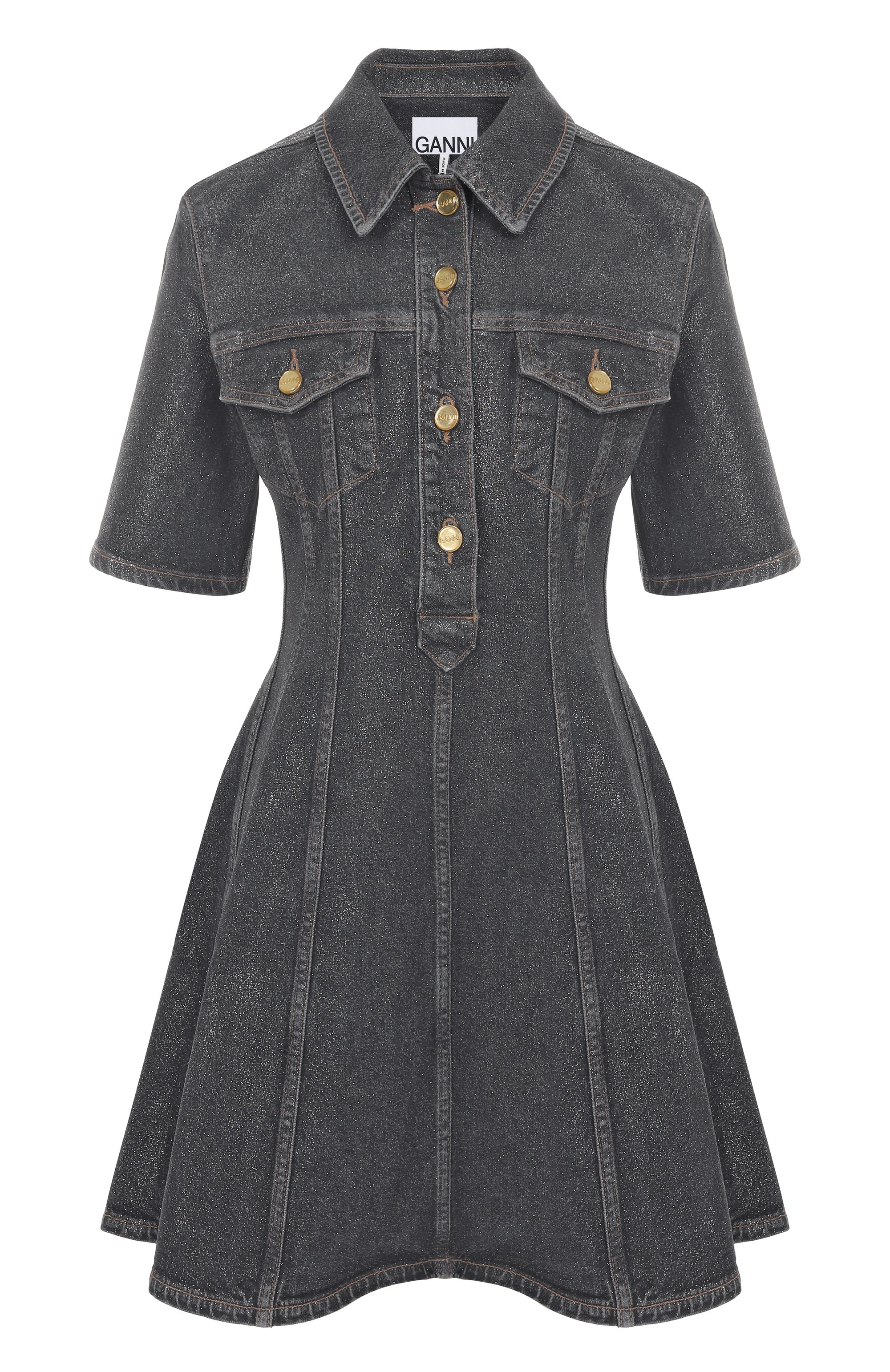 Джинсовое платье GANNI, арт. J1802, фото 1