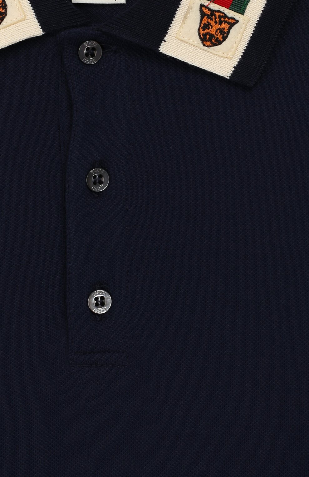 Хлопковое поло GUCCI, арт. 573851/XJBEP, фото 3