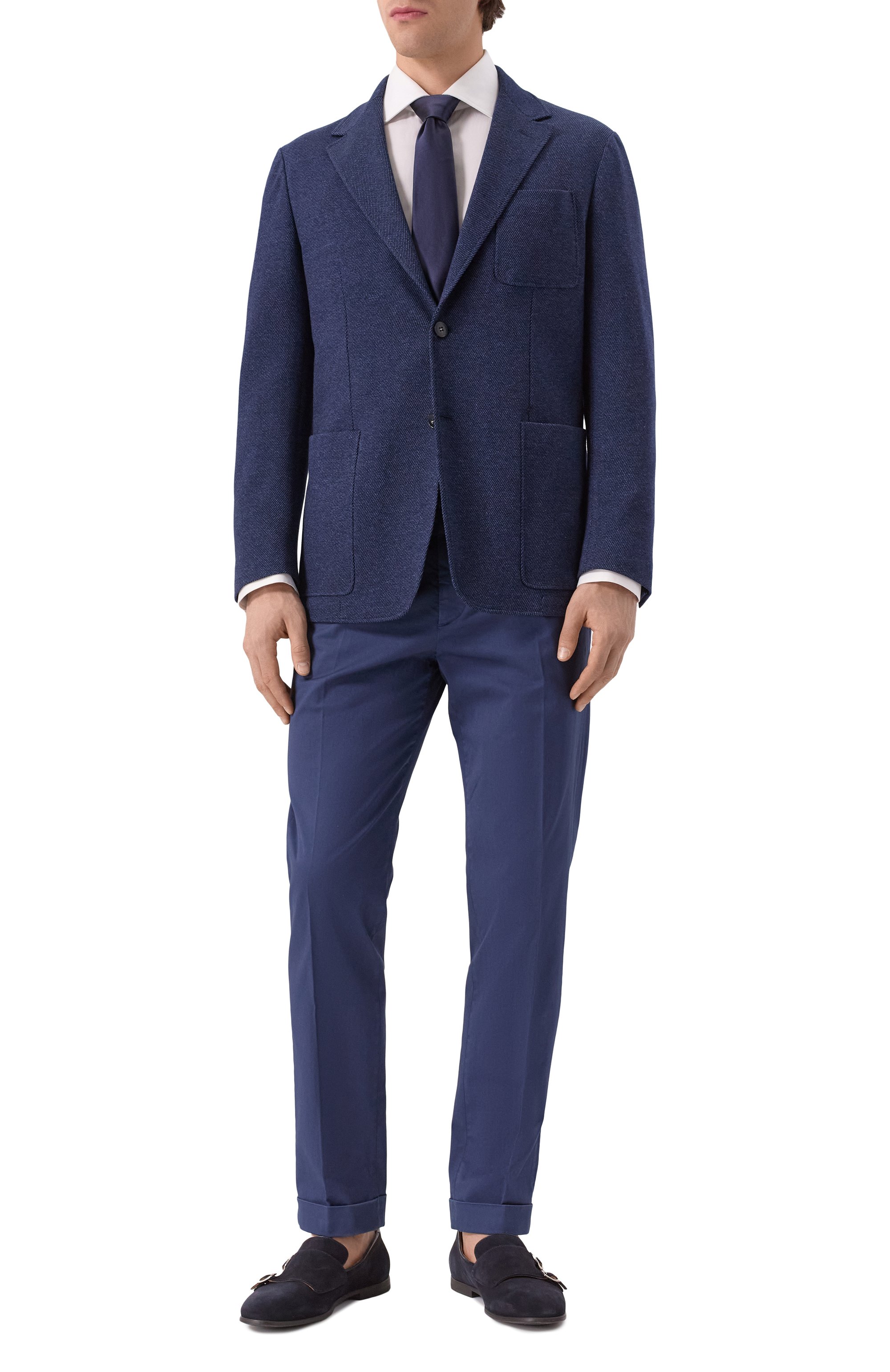 Пиджак из шерсти и хлопка CANALI, арт. J0147/JI02710, фото 3