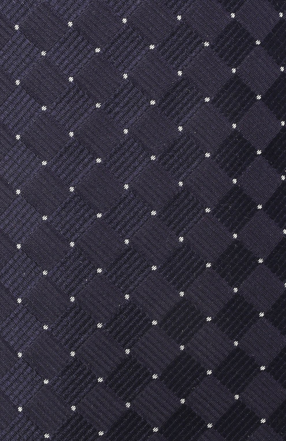 Шелковый галстук LANVIN темно-синего цвета по цене 12600 руб., арт. 2145/TIE, фото 3 Шелковый галстук LANVIN, арт. 2145/TIE, фото 3