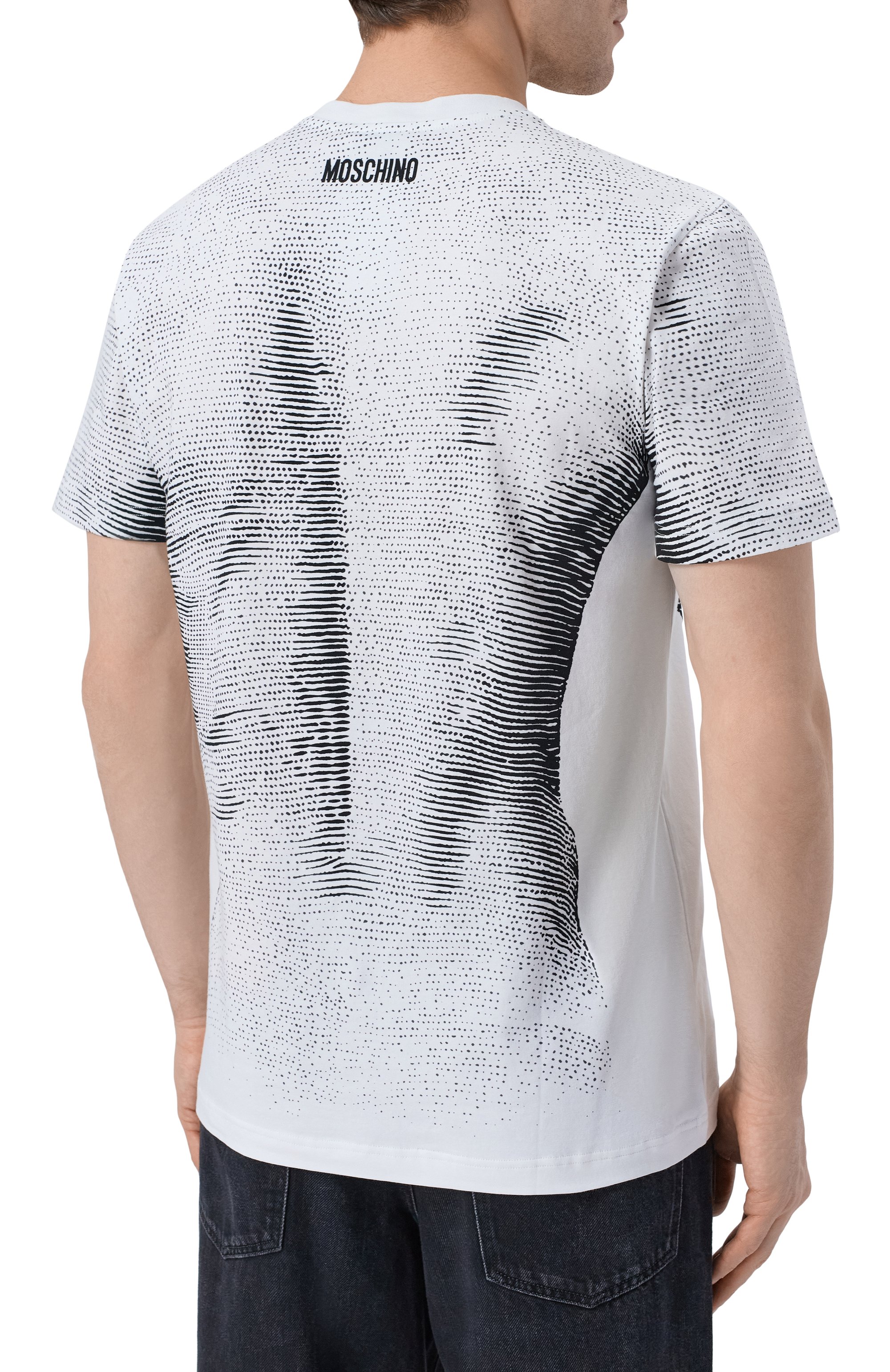 Хлопковая футболка MOSCHINO, арт. A0724/0245, фото 4