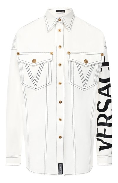 Женская джинсовая рубашка VERSACE, арт. A82185/A228438