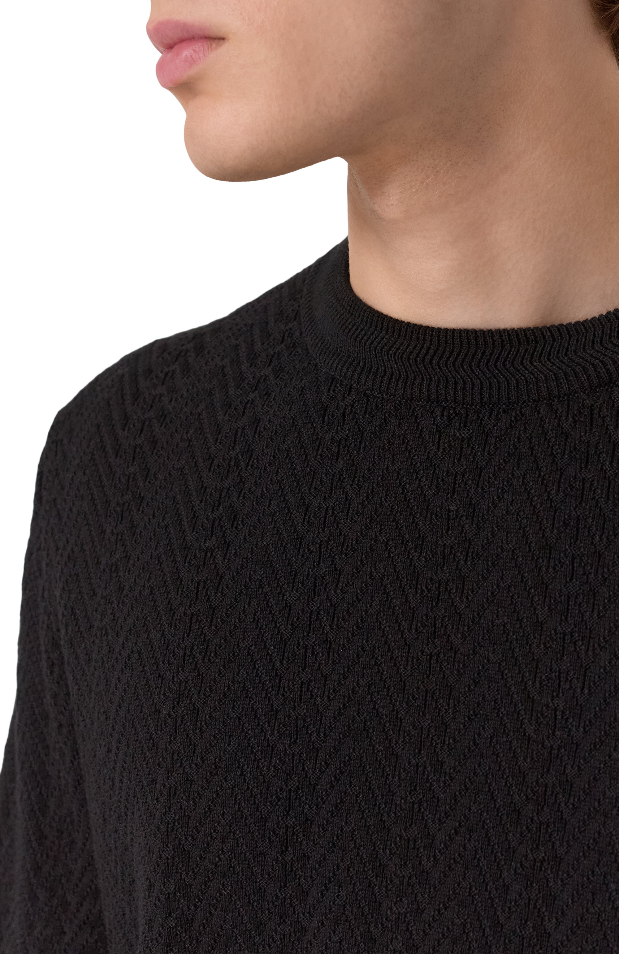 Хлопковый джемпер HUGO, арт. 50543789, фото 5