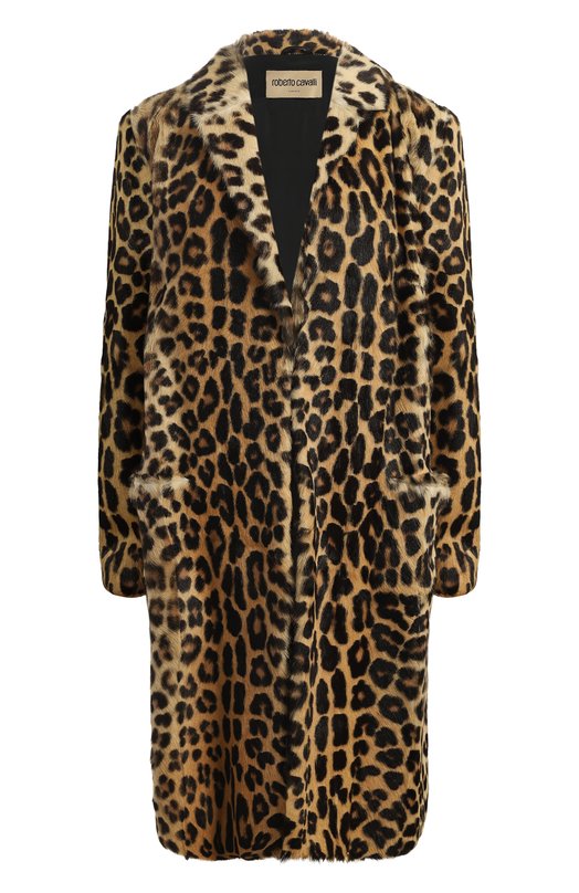 

Шуба из овчины Roberto Cavalli, Леопардовый