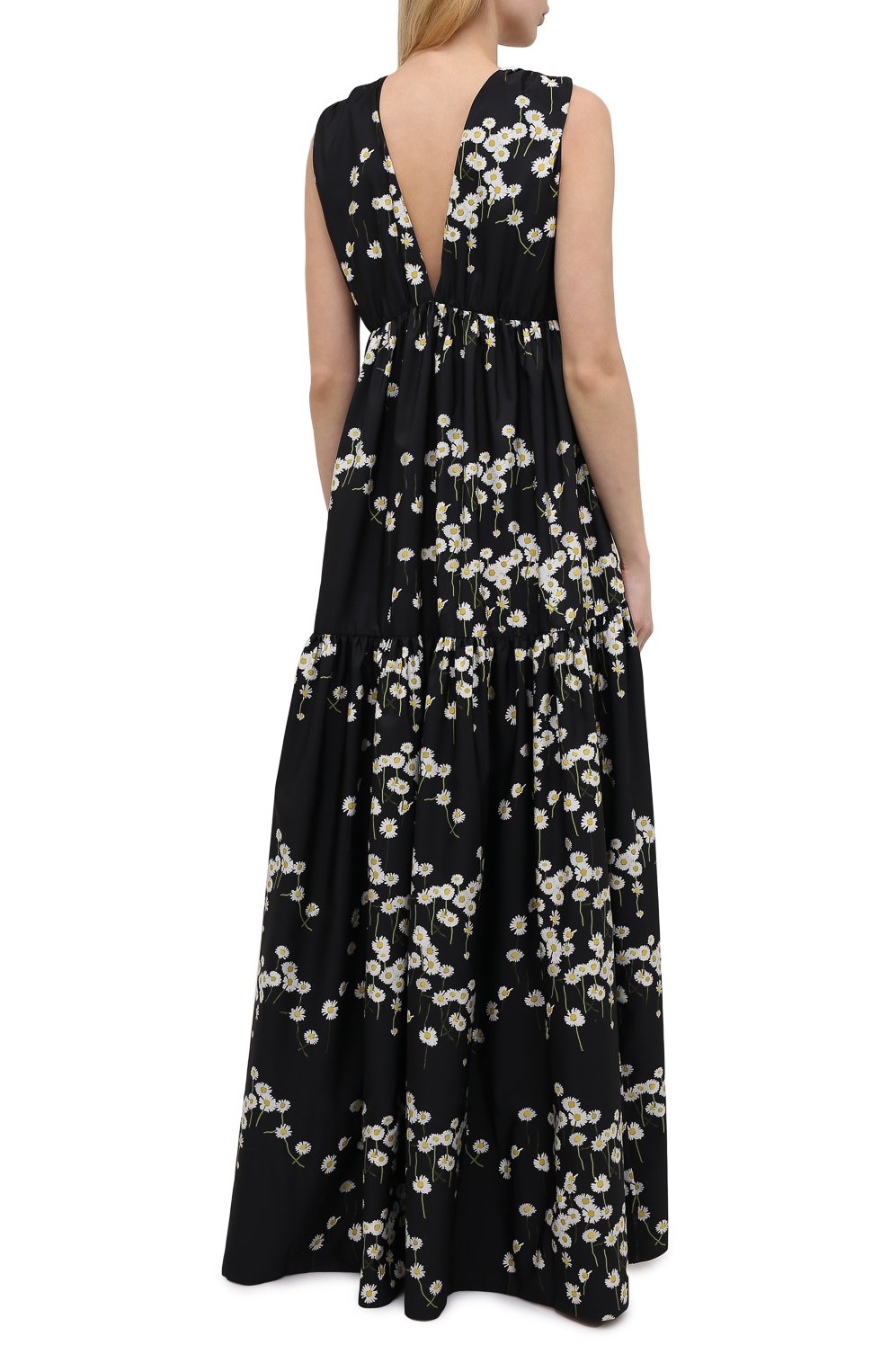 Платье BERNADETTE черно-белого цвета по цене 96200 руб., арт. SS21-DRESS-MILLY-TAF-1, фото 4 Платье BERNADETTE, арт. SS21-DRESS-MILLY-TAF-1, фото 4