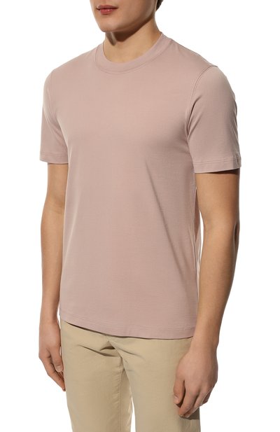 Хлопковая футболка BRUNELLO CUCINELLI, арт. M0T611308, фото 3