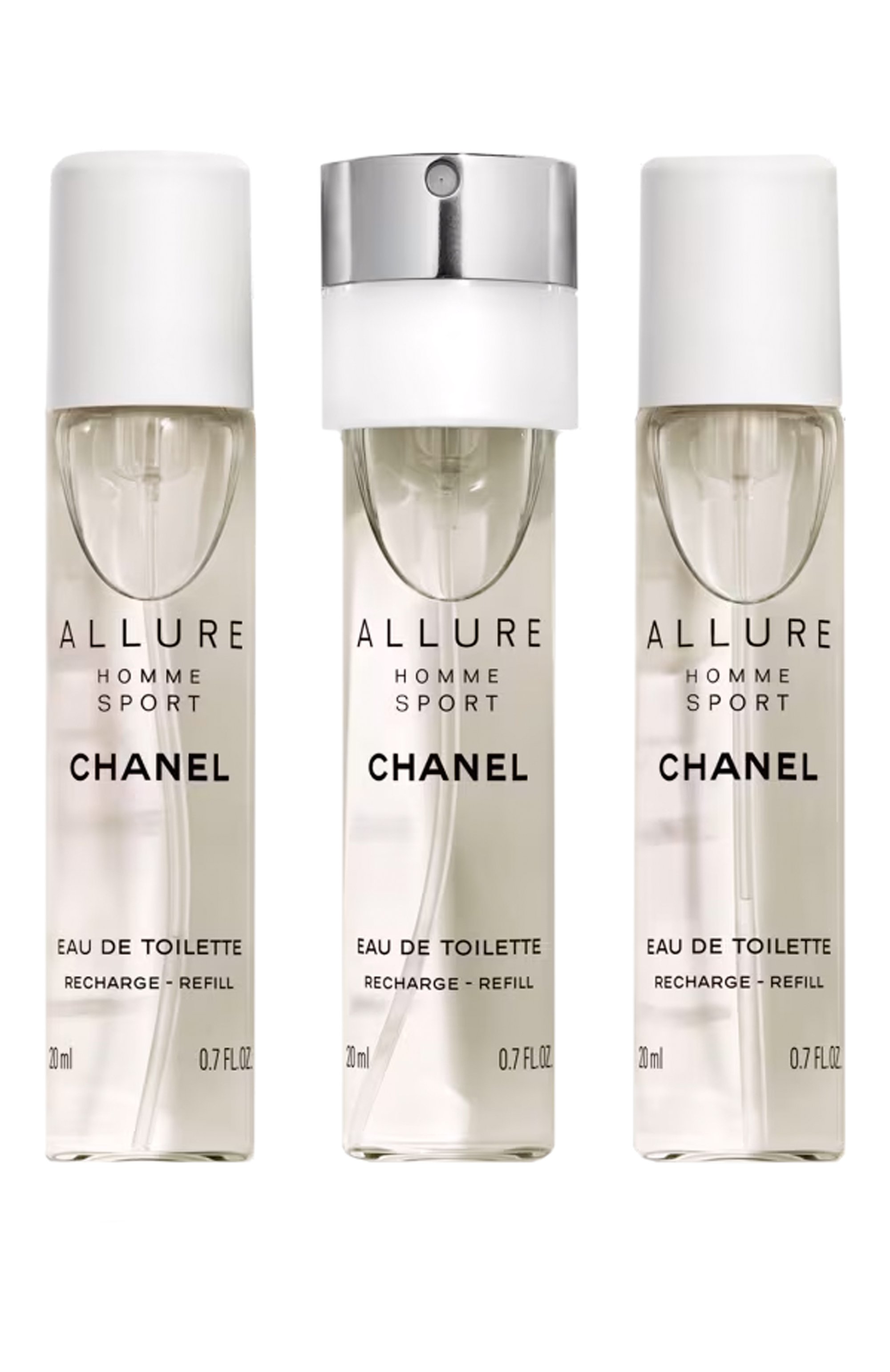 Рефил туалетной воды allure homme sport (3x20ml) CHANEL, арт. 0123810, фото 1