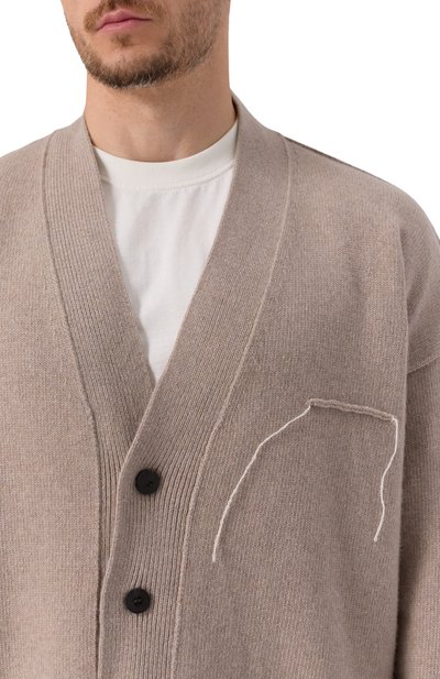 Кардиган из кашемира и шерсти ISABEL BENENATO, арт. UK23F25, фото 5