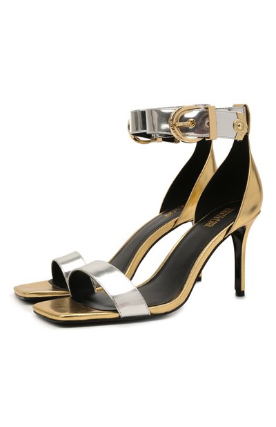 Кожаные босоножки  VERSACE JEANS COUTURE, арт. E0VWAS70-LINEA F0ND0 EMILY DIS. S70/71980, фото 1