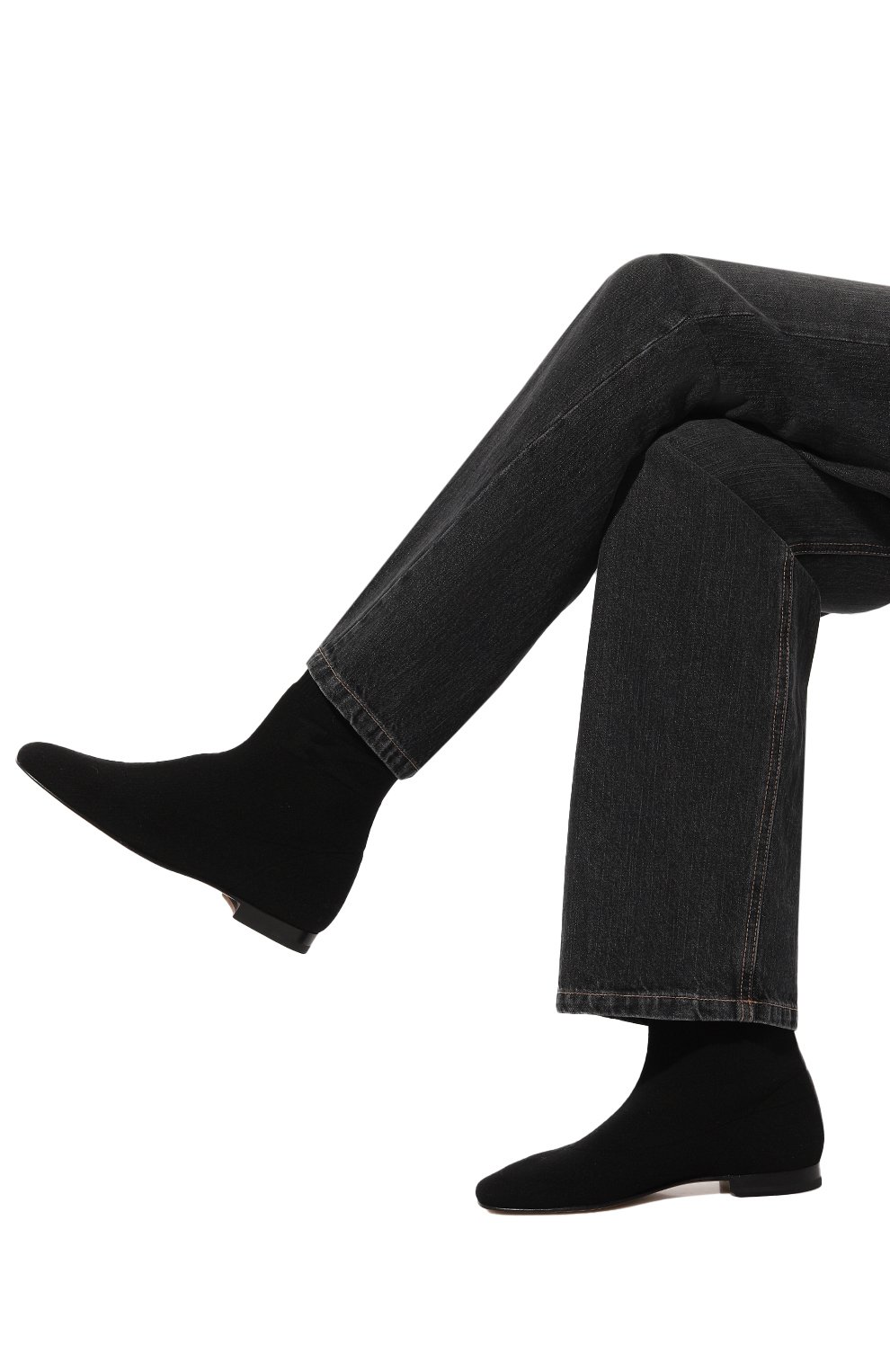 Текстильные ботинки KITON, арт. DSSB00TN0089501008, фото 3