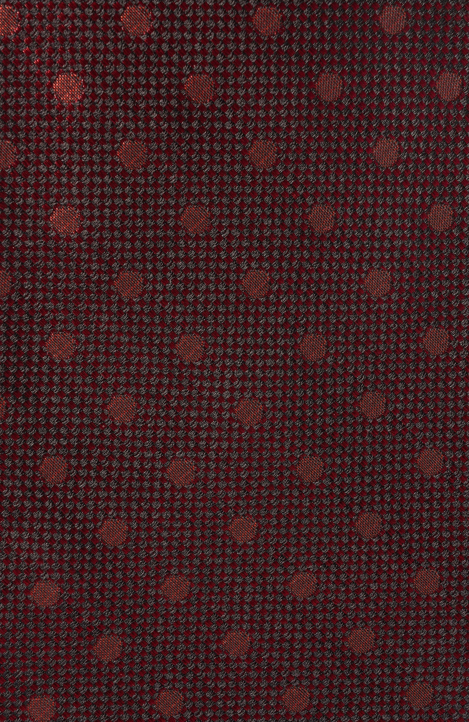 Шелковый галстук KITON бордового цвета по цене 41650 руб., арт. UCRVKPC02M91, фото 4 Шелковый галстук KITON, арт. UCRVKPC02M91, фото 4