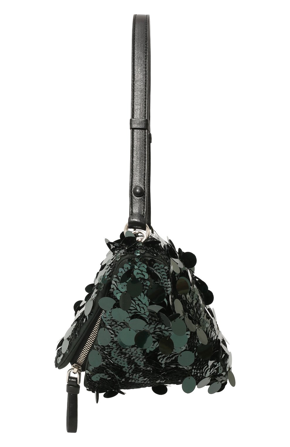 Сумка triangle PRADA зеленого цвета по цене 295000 руб., арт. 1BA315-2DX0-F0422-OOO, фото 3 Сумка triangle PRADA, арт. 1BA315-2DX0-F0422-OOO, фото 3