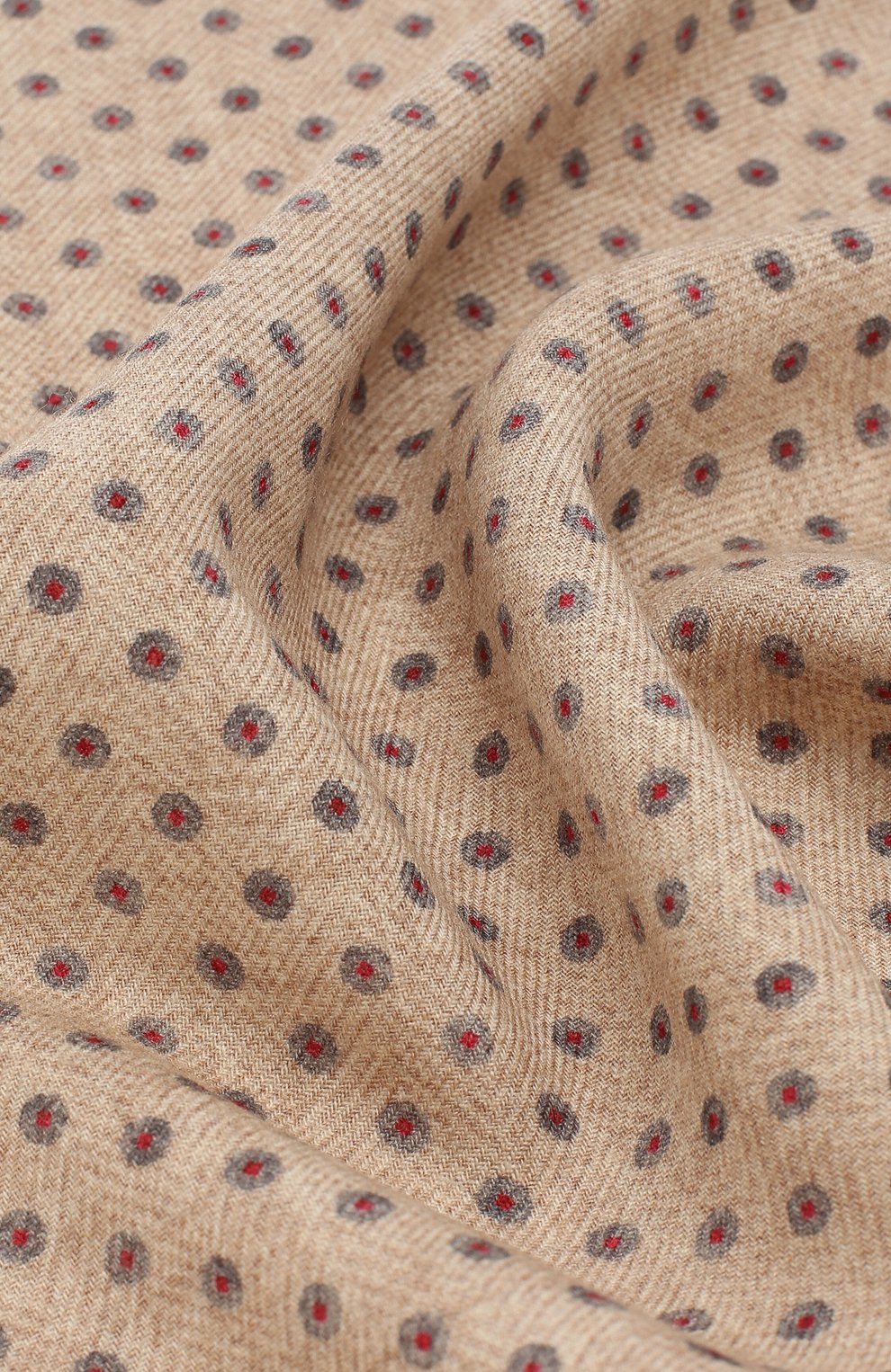 Шерстяной платок BRUNELLO CUCINELLI бежевого цвета по цене 22400 руб., арт. ML8450091, фото 2 Шерстяной платок BRUNELLO CUCINELLI, арт. ML8450091, фото 2