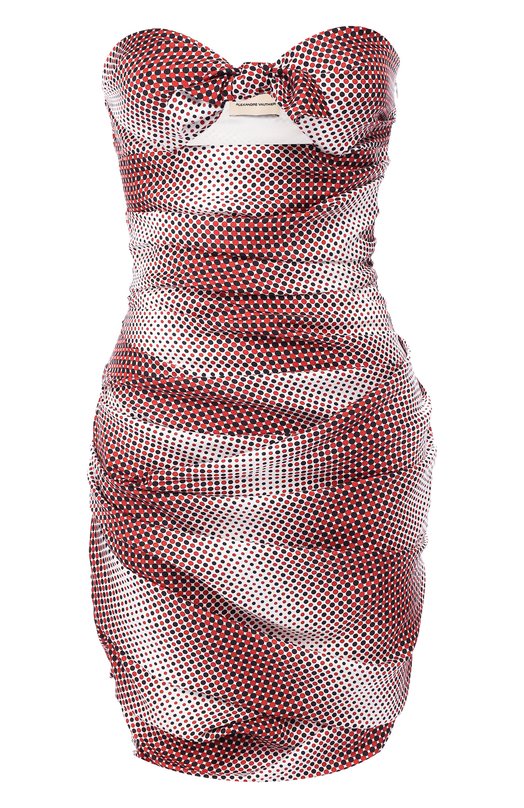 

Шелковое платье Alexandre Vauthier, Красный