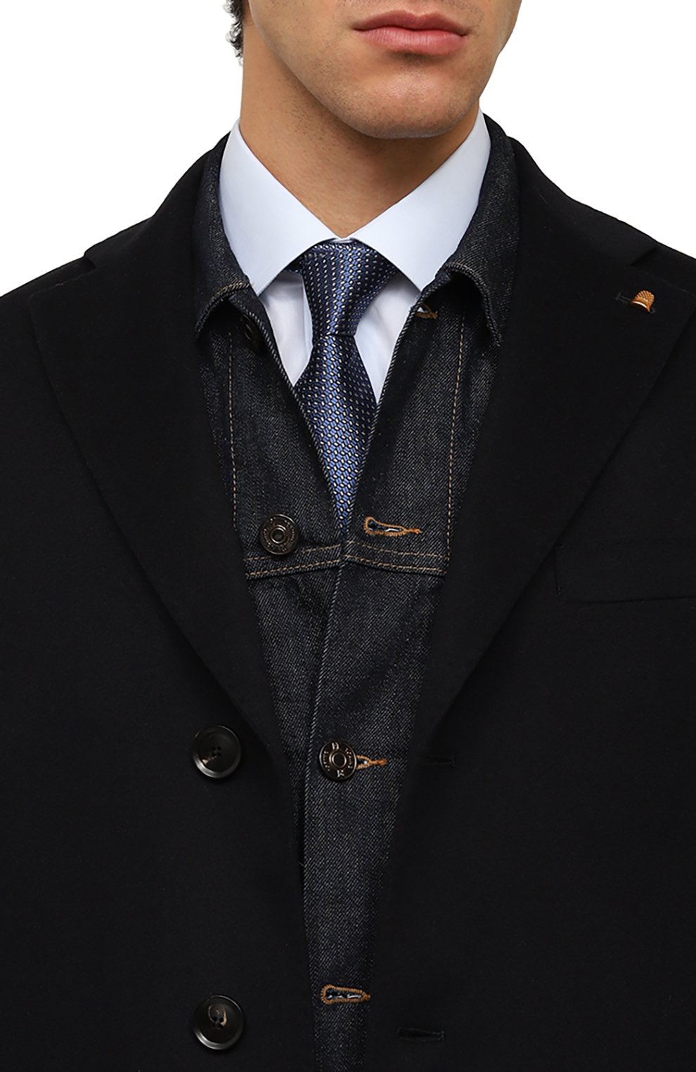 Шелковый галстук CANALI, арт. 18/HJ03847, фото 2