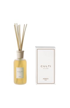 Диффузор stile classic aqqua (250ml) CULTI MILANO бесцветного цвета, арт. 8050534794779 | Фото 1 (Статус проверки: Проверена категория; Нос: Не проставлено; Региональные ограничения белый список (Axapta Mercury): Не проставлено; Ограничения доставки: flammable)
