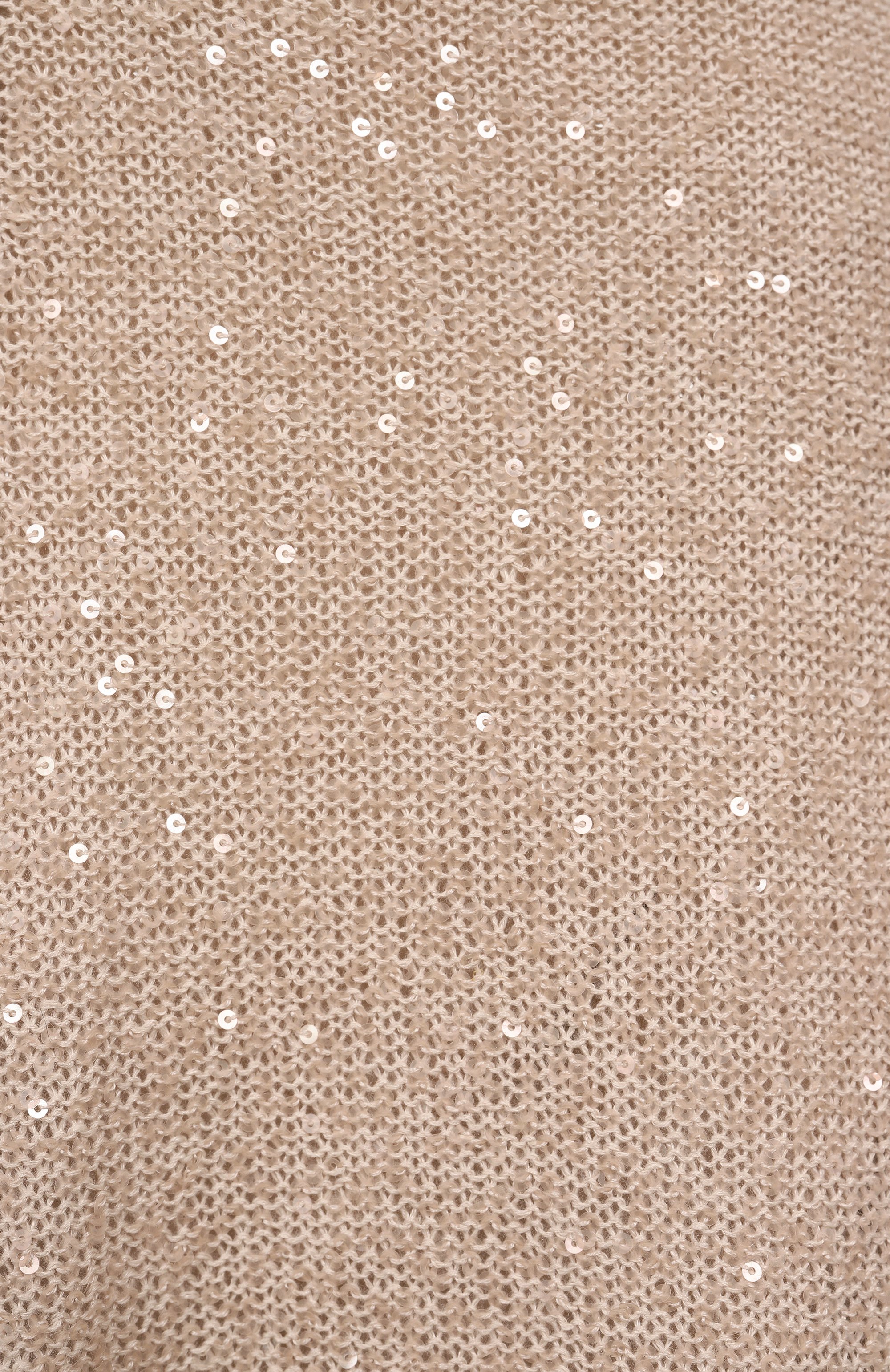 Юбка изо льна и кашемира BRUNELLO CUCINELLI, арт. MDJ547689, фото 6